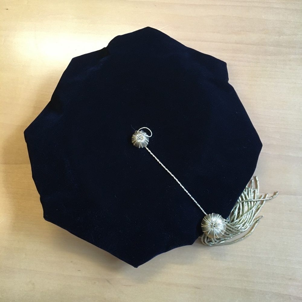 Vintage Cotrell and Leonard doctoral tam